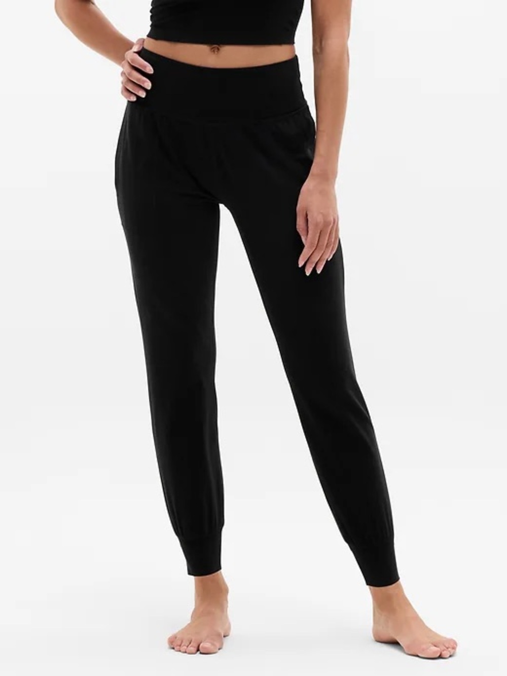 Athleta Salutation High Rise Jogger in Black